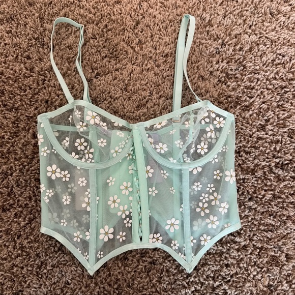 Rare Savage X Fenty Mint Daisy Puff Print Set - Picture 3 of 16